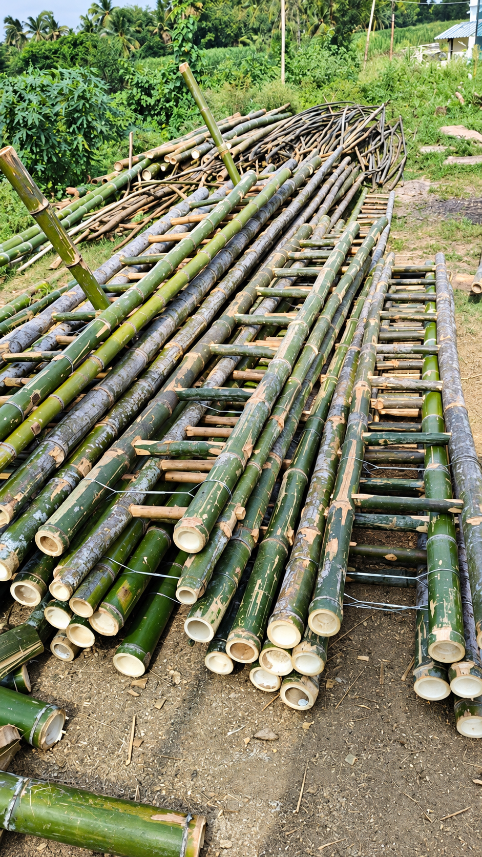 Bamboo Ladder, product photograph